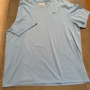 NIKE FITDRY active XXL t-shirt - pre-owned blue